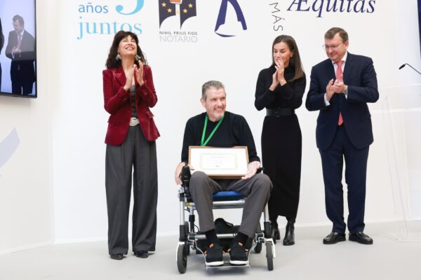 reina letizia y juan carlos unzue con joytec ultralight